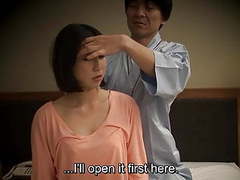 Japanese Nudes presents: Subtitled japanese hotel massage oral sex nanpa in hd