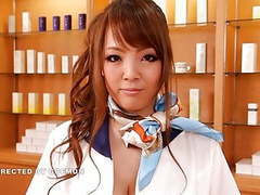 Japanese Nudes presents: Asian with big tits giving a massage
