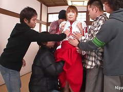 Japanese Nudes presents: Asian babe's fuck session ends with a creampie & facial