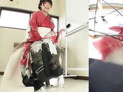 Japanese Nudes presents: Subtitled japanese kimono pee desperation failure in hd