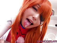 Japanese Nudes presents: Cosplay asuka shikinami langley enjoying creampie action
