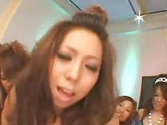Japanese Nudes presents: Japanese reverse gangbang 05