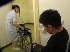 Japanese Nudes presents: Quickie fucking between a lucky patient and a cock hungry nurse