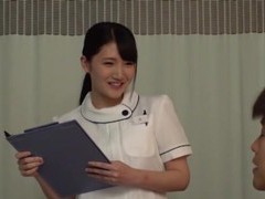 Japanese Nudes presents: Wild dick riding by a stunning japanese nurse on the hospital bed