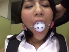 Japanese Nudes presents: Saionji reo wearing nylon pantyhose gets pleasured by her man, BDSM, Fetish, Slave, Japanese