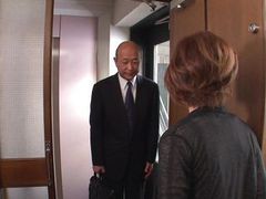 Japanese Nudes presents: Japanese housewife banged by her husband and his friends!