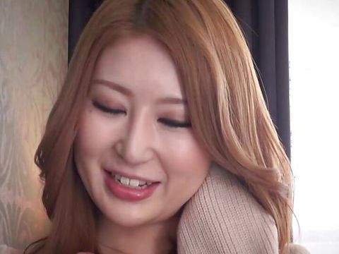 Japanese Nudes presents: Japanese babe gets pussy drilled by a huge dildo before