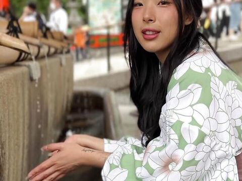 Japanese Nudes presents: Asian girl in kimono gets fucked in japan and creampied