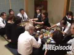 Japanese Nudes presents: He fucks japanese girl at a party