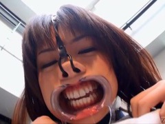 Japanese Nudes presents: Subtitled weird japanese face destruction shaved schoolgirl